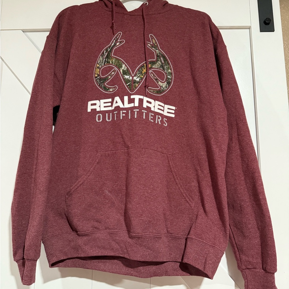 Maroon Men's Hoodie